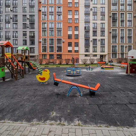 Osapart Cozy In A Complex Semycvit Lviv